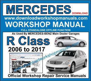 Mercedes R Class Workshop Repair Manual